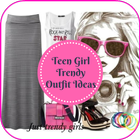 Teen Girl Trendy Outfit Ideas icône