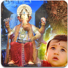 Lalbaugcha Raja Photo Frame 20 ikon