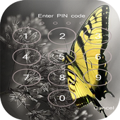 Butterfly lock screen cool आइकन