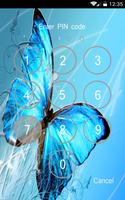 Butterfly lock screen cool screenshot 2