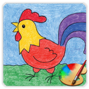 Bé họa sĩ - Tập vẽ cho trẻ em aplikacja