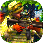 Jungle commando 3D Assassin icône