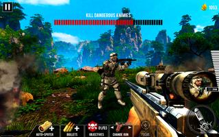 Jungle commando 3D Assassin capture d'écran 1