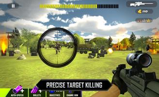 Ultimate Jungle Sniper Shooter स्क्रीनशॉट 3