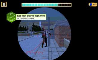 Sniper Shooter Military Zombie تصوير الشاشة 1