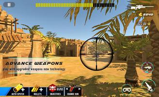 Poster Desert Sniper Commando Battle