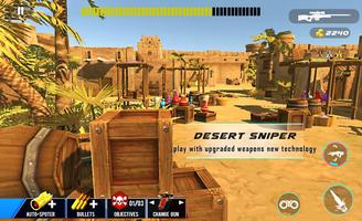 Desert Sniper Commando Battle syot layar 3