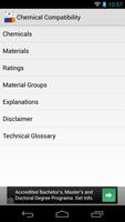 Chemical Compatibility पोस्टर