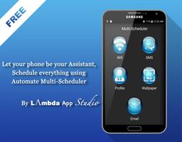Automate - Multi Scheduler, Schedule SMS & All Cartaz