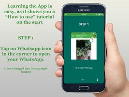 WhatsApp Status Saver Affiche