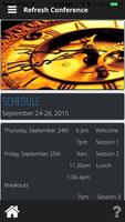 Refresh Conference captura de pantalla 2