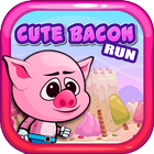 Cute Bacon Run ícone