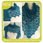 Beauty Crochet Shawl Patterns icône