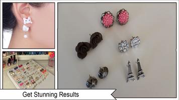 Cute DIY Stud Earrings captura de pantalla 2