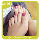 Cute Toe Nail Designs ícone