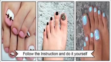 برنامه‌نما Cute Toe Nail Designs عکس از صفحه