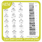 Easy Bass Guitar Tutorial Step by Step icône