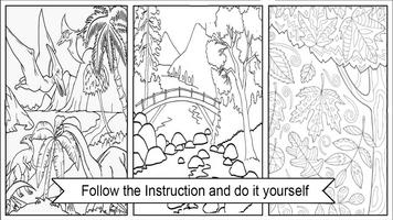 Easy Landscape Coloring Pages poster