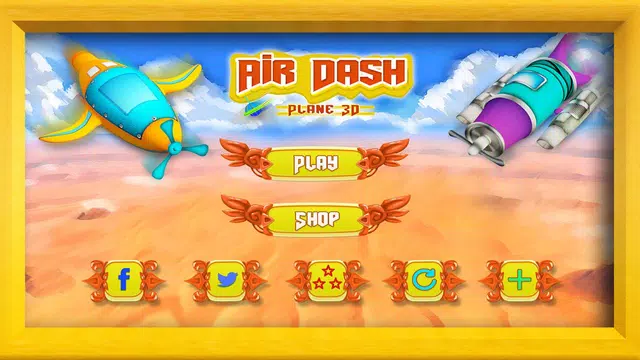 Screenshot 2 for Air Force 3D : Galaxy Dash