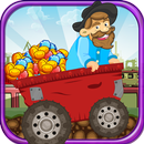 Speedy gold cart : rail track APK