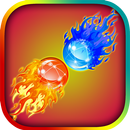 Fire ball water ball dual race APK