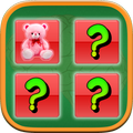 Teddy bear kids memory puzzle