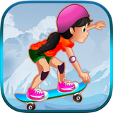 Stunt Girl: Extreme Skateboard icône