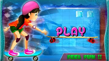 Stunt Girl: Extreme Skateboard Affiche