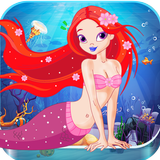 Mermaid princesse de la mer icône