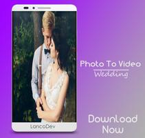 Wedding Photo Video Maker Affiche