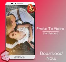 Wedding Photo Video Maker ảnh chụp màn hình 1