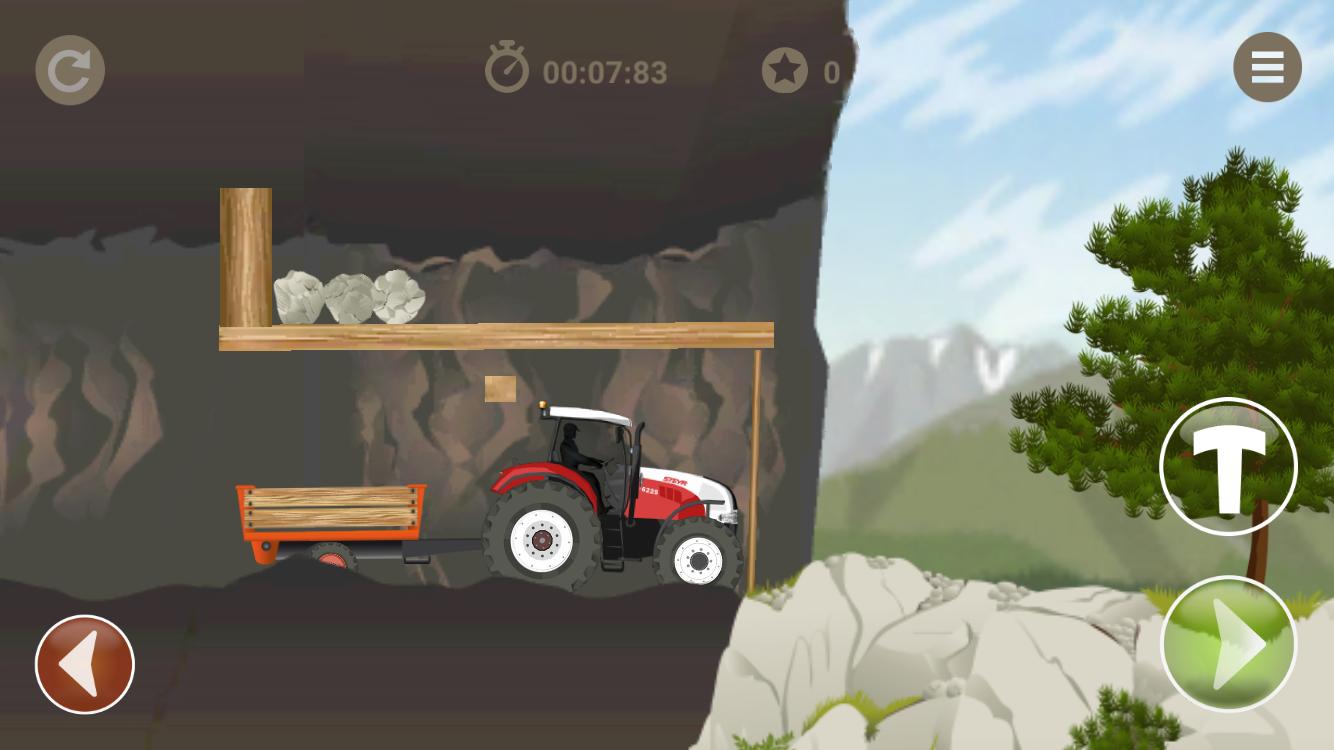 Чистящие тракторы игры. Мобильная игра про трактор с ящиком. Мобильная игра про трактор с видом сверху. Игры трактор груз в горах. Трактор игра на кнопочный телефон.
