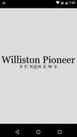 Williston Pioneer Sun News الملصق