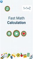 Fast Math Calculation Affiche