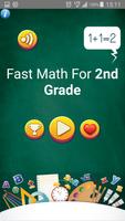 Fast Math For 2nd Grade Affiche