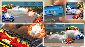 Robocar Rocket Car Games captura de pantalla 1