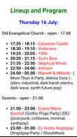 Castle Party Lineup & Program 스크린샷 1