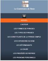 Grammaire Française de Base capture d'écran 1