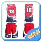 Basketball Jersey Design icône