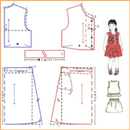 Step make a dress pattern APK