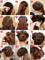 Trança Hairstyles Tutorial Cartaz