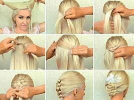 Trança Hairstyles Tutorial imagem de tela 1