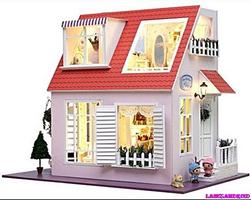 Doll House Decorating Designs Affiche
