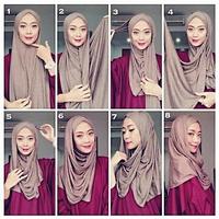 Trendy Hijab Tutorial 2016 captura de pantalla 1