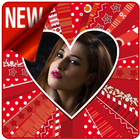 Romantic Love Photo Frame app-icoon