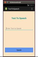 Text to Speech Convertor capture d'écran 2