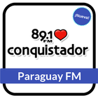 Radio Conquistador 89.1 Fm Paraguay Internet Grati icône