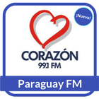 Radio Corazon 99.1 Paraguay Fm Gratis En Vivo icône