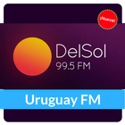 Radio Del Sol 99.5 Fm Montevideo Uruguay Online icône