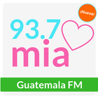 Radio Mia 93.7 Fm Guatemala Aplicacion Gratis App icône